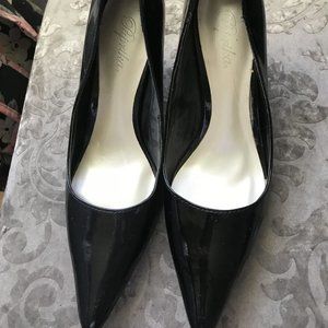 Black  Patent Leather Low Heel